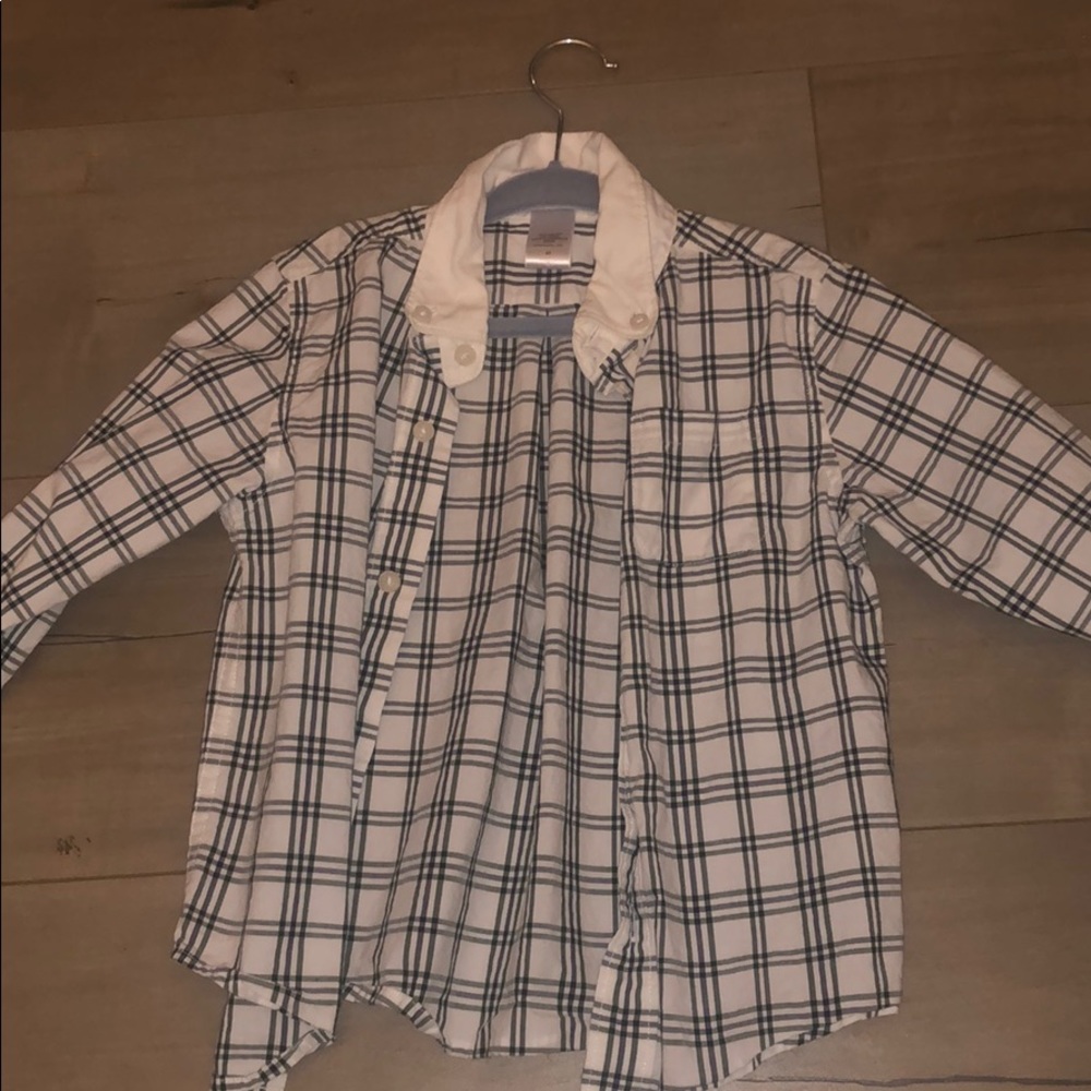 Janie and jack button shirt for boys